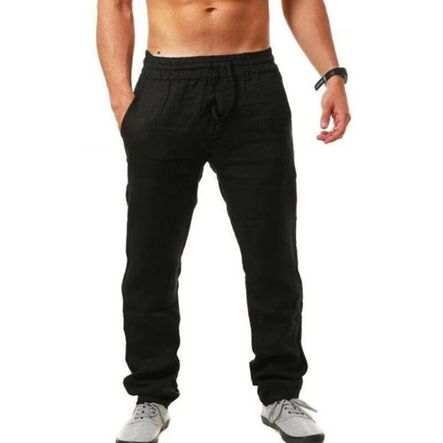 Maqiato | Men's Relaxed Linen Trousers
