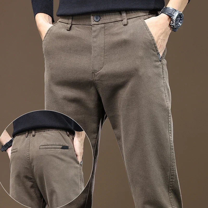 Maqiato | Men's Relaxed Straight Casual Pants