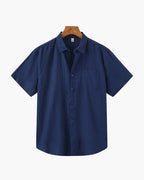 Maqiato | Men's Short Sleeve Linen Shirt