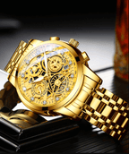 Maqiato | Men's Skeleton Automatic Watch