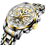 Maqiato | Men's Skeleton Automatic Watch