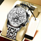Maqiato | Men's Skeleton Automatic Watch
