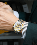Maqiato | Men's Skeleton Automatic Watch