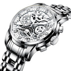 Maqiato | Men's Skeleton Automatic Watch