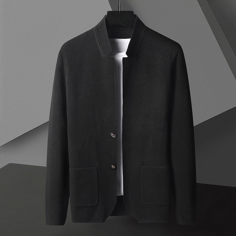 Maqiato | Men's Sleeveless Mock Neck Knit Vest