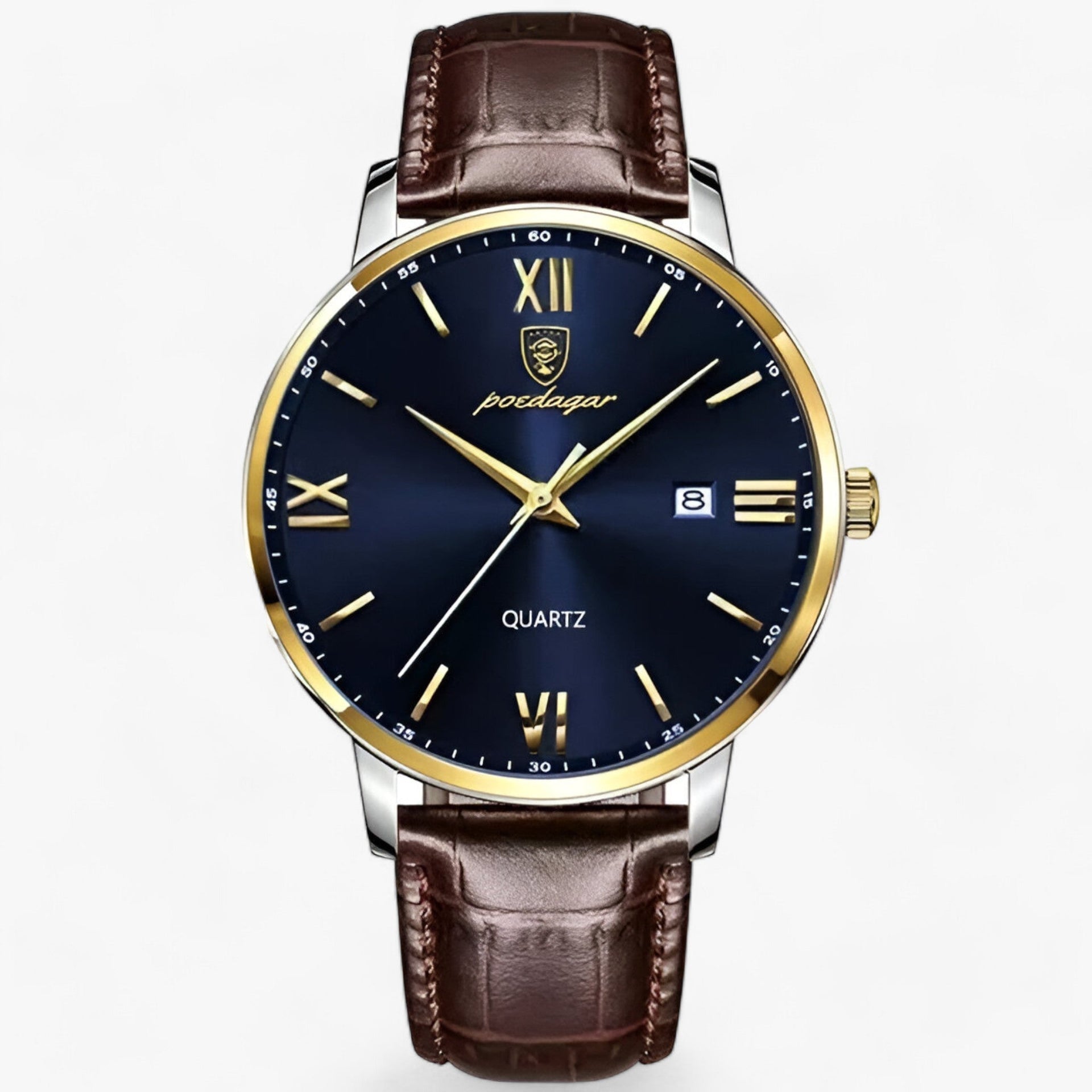 Maqiato | Men's Slim Classic Leather Adrien Watch