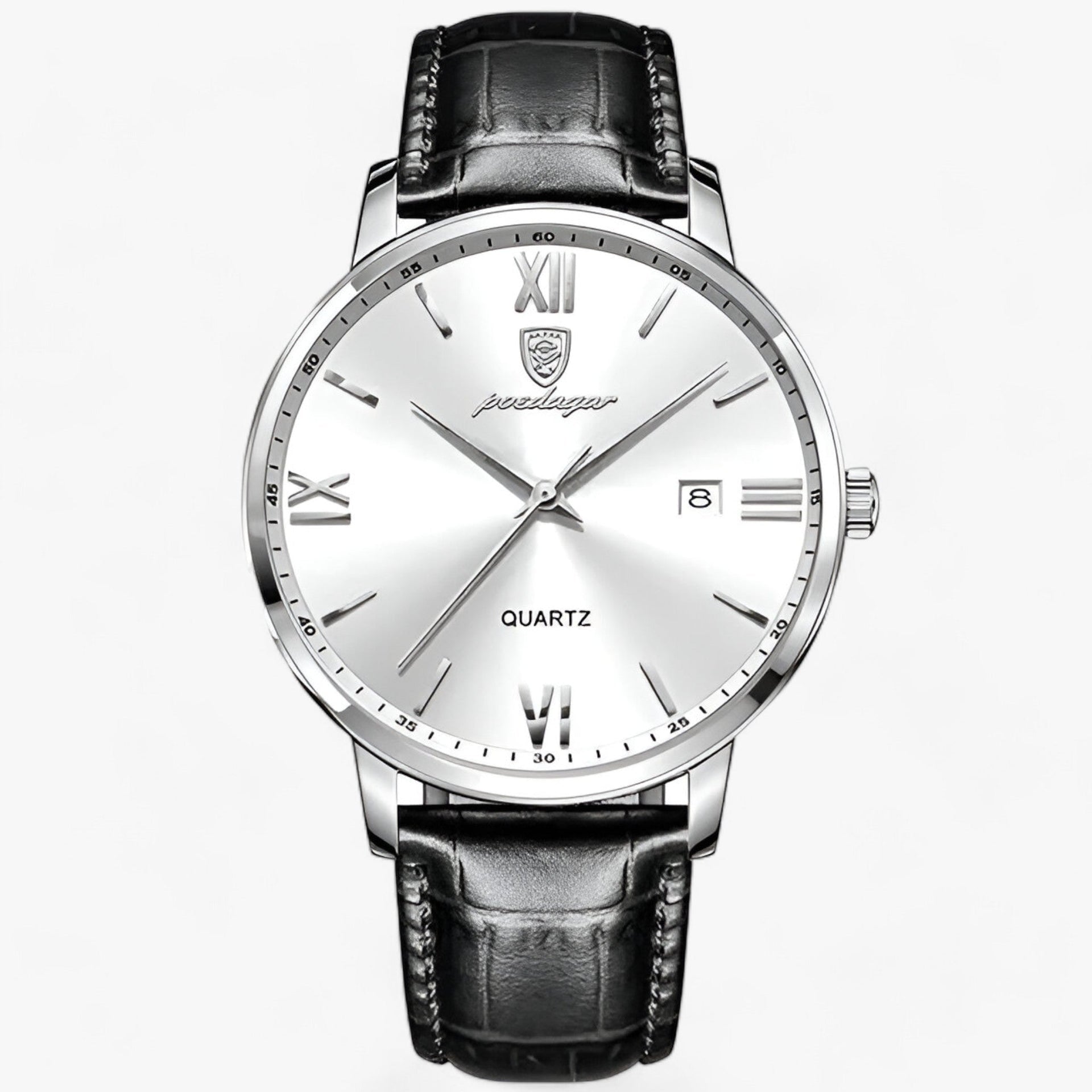 Maqiato | Men's Slim Classic Leather Adrien Watch