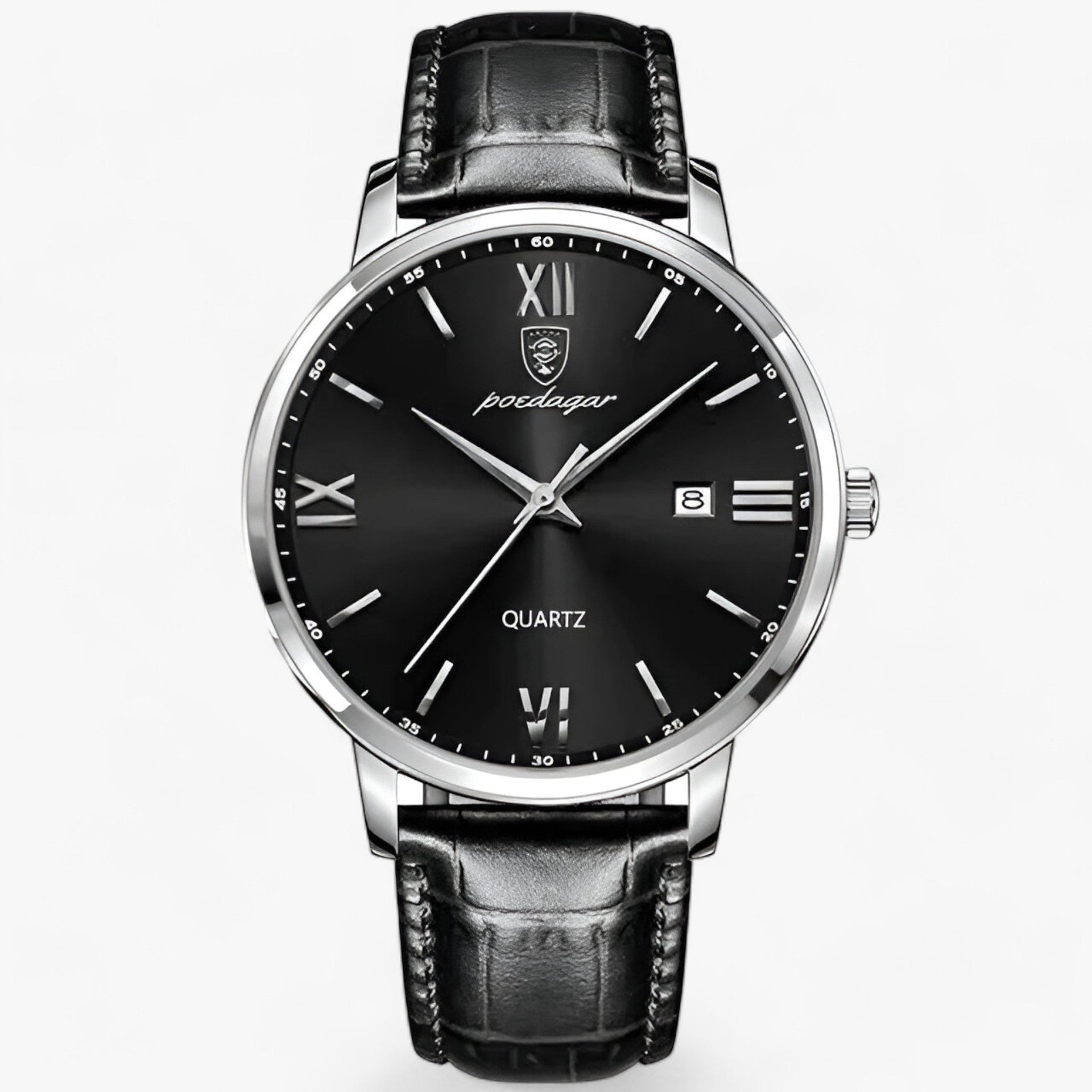 Maqiato | Men's Slim Classic Leather Adrien Watch