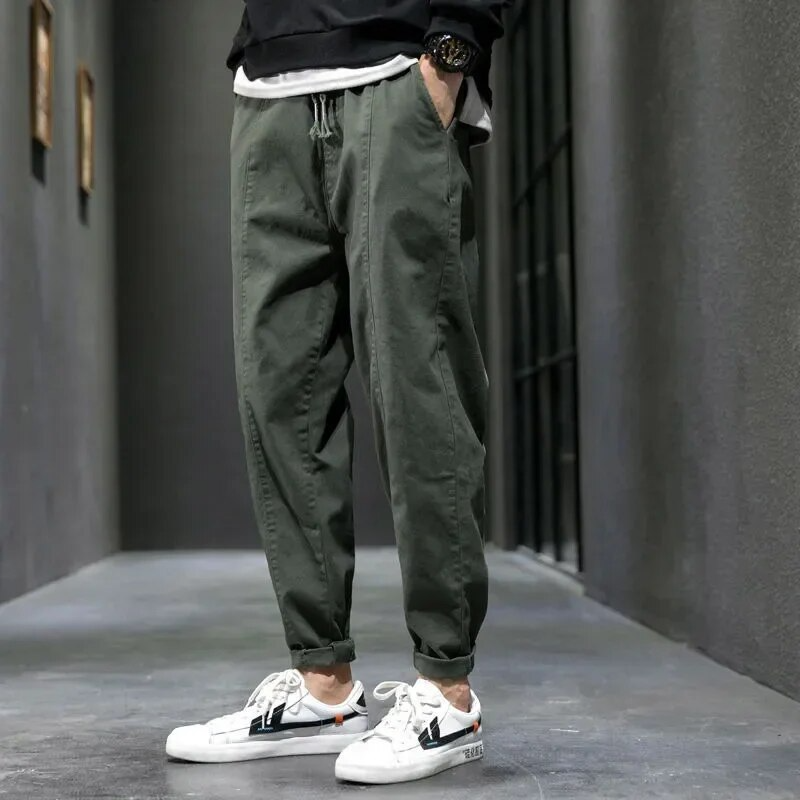 Maqiato | Men's Slim Fit Cotton Blend Joggers