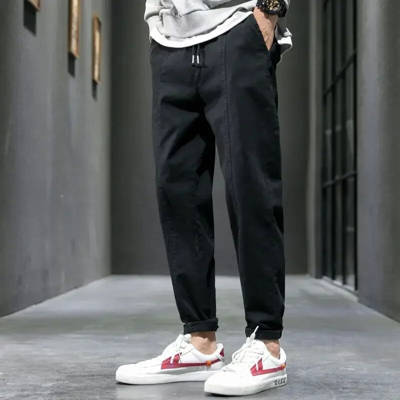 Maqiato | Men's Slim Fit Cotton Blend Joggers