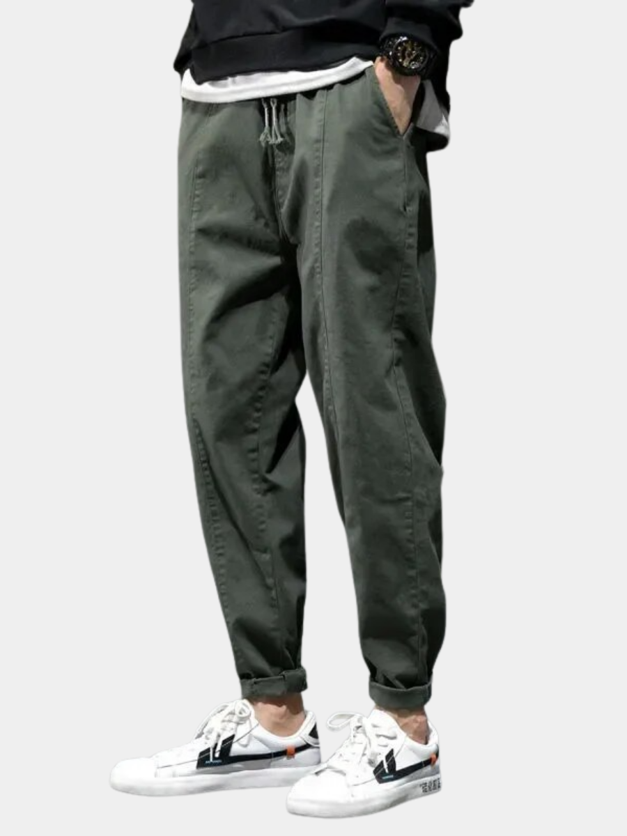 Maqiato | Men's Slim Fit Cotton Blend Joggers