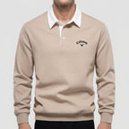 Maqiato | Men's Slim Fit Knit Polo Sweater