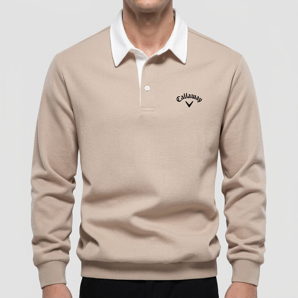 Maqiato | Men's Slim Fit Knit Polo Sweater