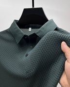Maqiato | Men's Slim Fit Mesh Polo Shirt