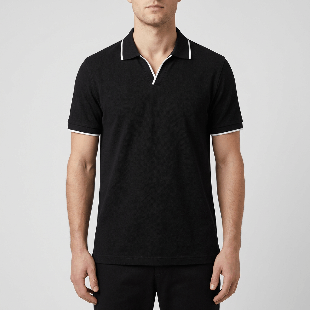 Maqiato | Men's Slim Fit Pique Polo Shirt