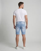 Maqiato | Men's Slim Fit Stretch Jeans Shorts