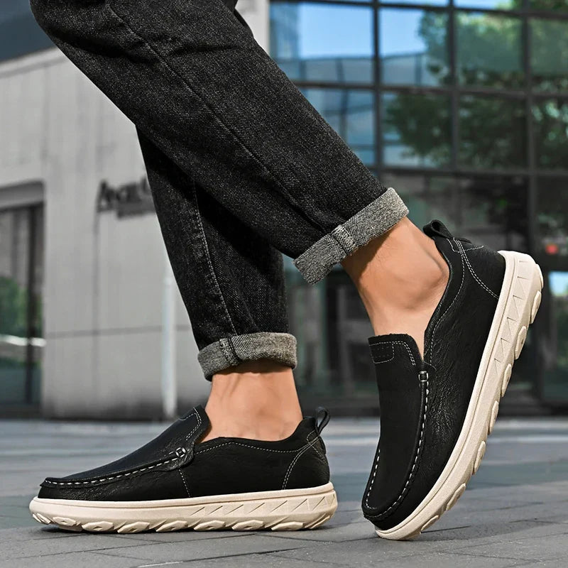 Maqiato | Men's Slip-On Loafers in Brown