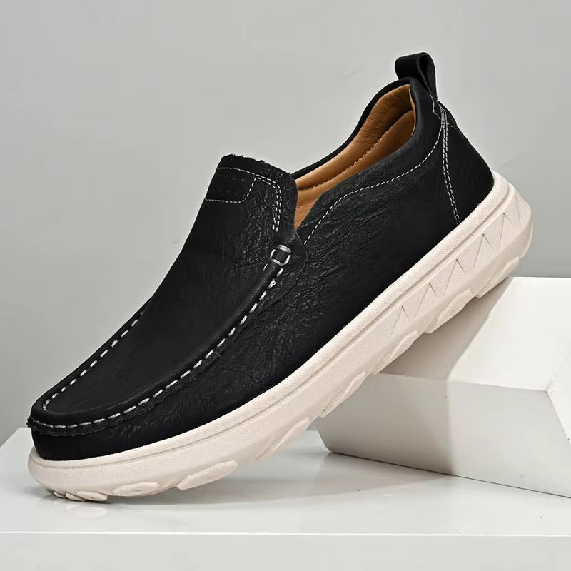 Maqiato | Men's Slip-On Loafers in Brown