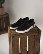 Maqiato | Men's Slip-On Shoes in Black