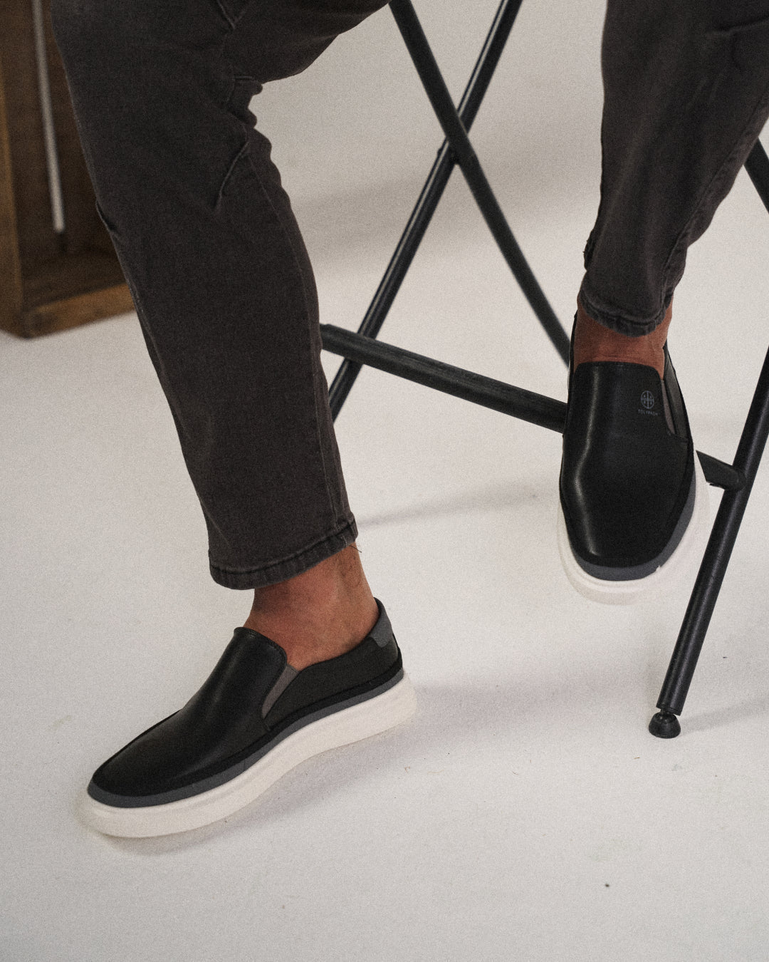 Maqiato | Men's Slip-On Shoes in Black