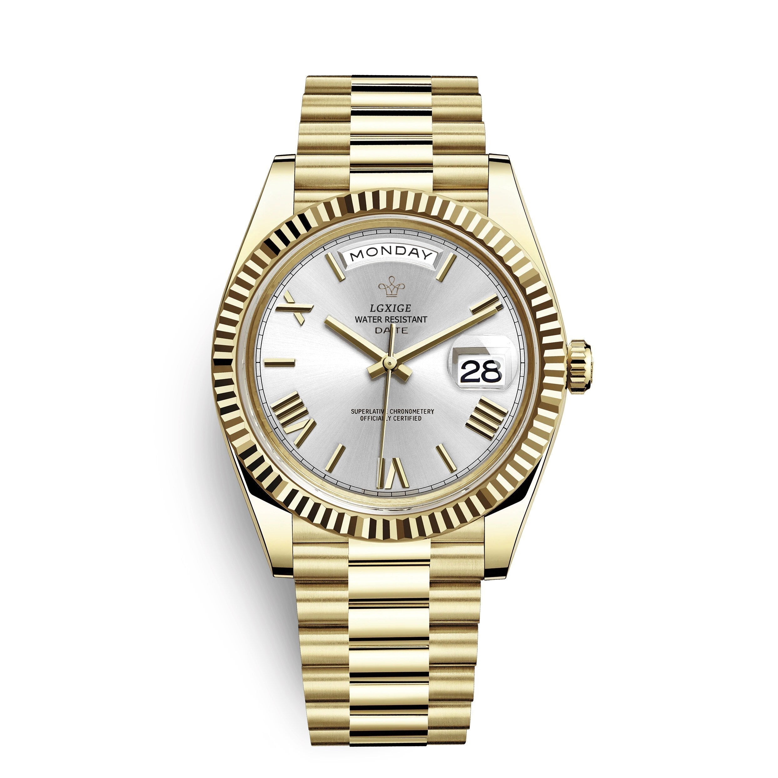 Maqiato | Men's Solan Automatic Day Date Watch