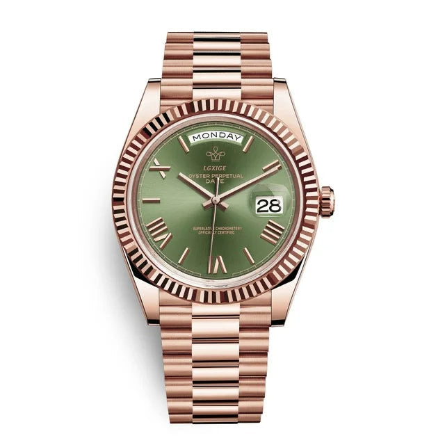 Maqiato | Men's Solan Automatic Day Date Watch