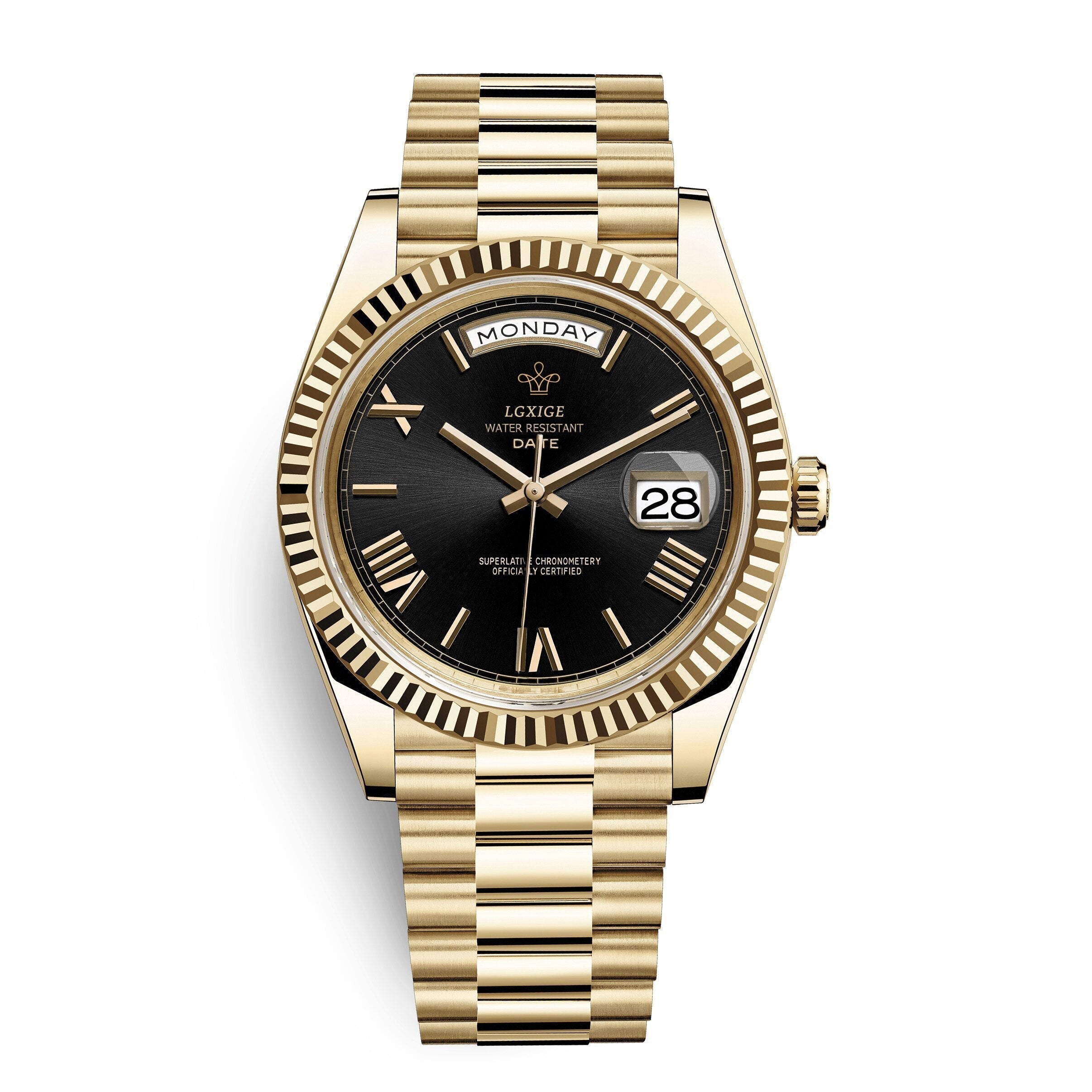 Maqiato | Men's Solan Automatic Day Date Watch