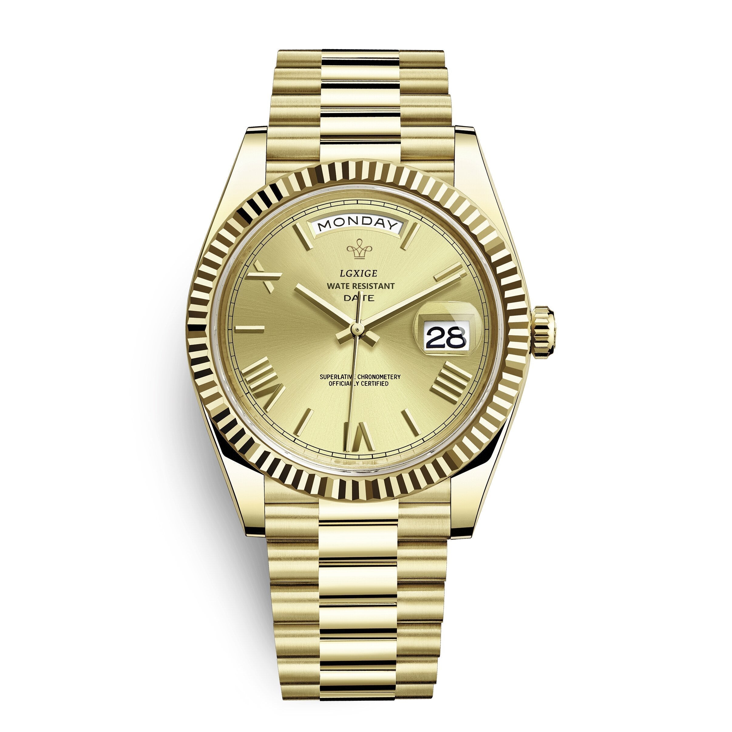 Maqiato | Men's Solan Automatic Day Date Watch