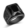 Maqiato | Men's Stainless Steel Signet Ring