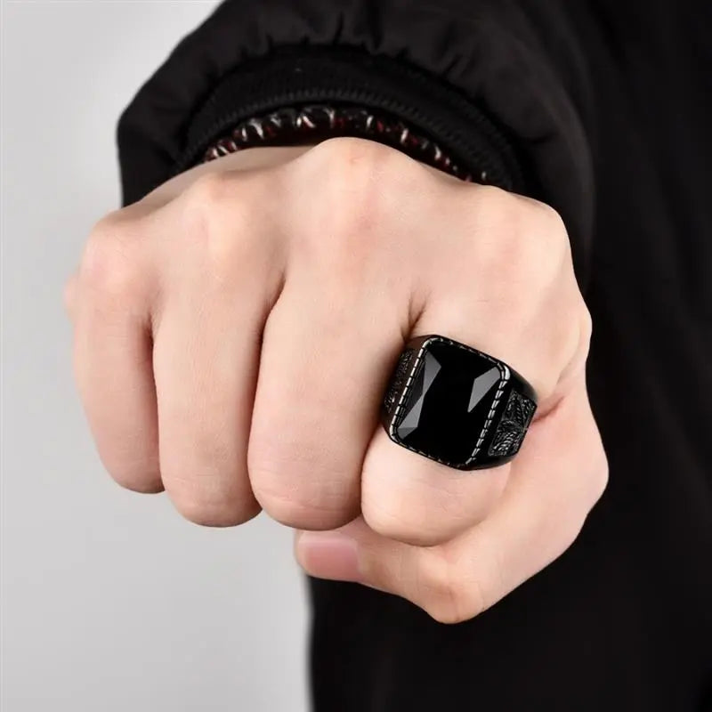 Maqiato | Men's Stainless Steel Signet Ring
