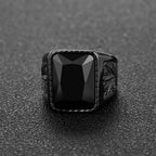 Maqiato | Men's Stainless Steel Signet Ring