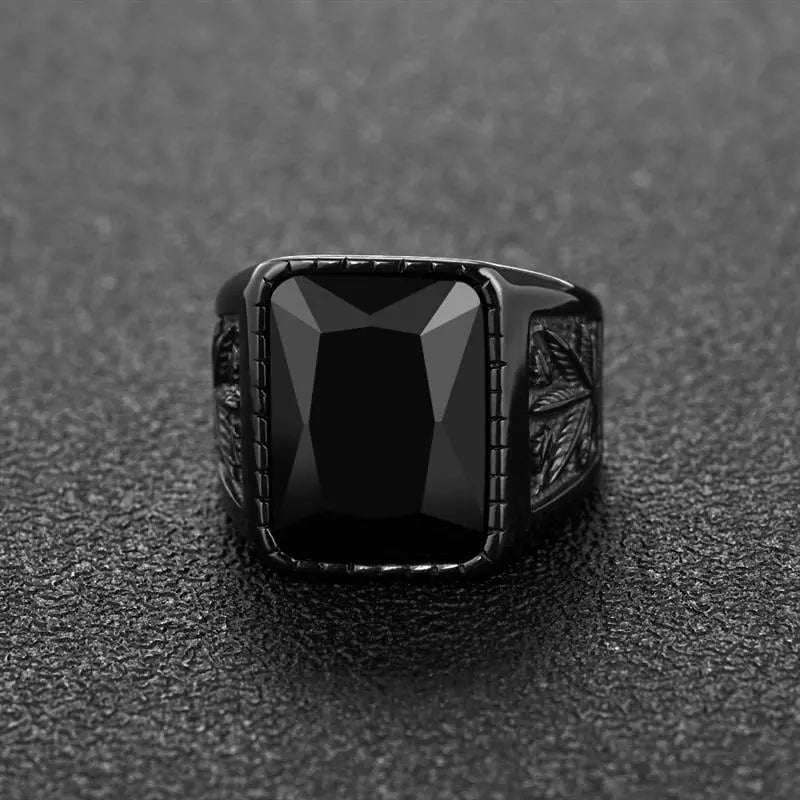 Maqiato | Men's Stainless Steel Signet Ring