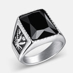 Maqiato | Men's Stainless Steel Signet Ring