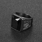 Maqiato | Men's Stainless Steel Signet Ring