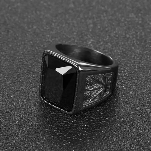 Maqiato | Men's Stainless Steel Signet Ring