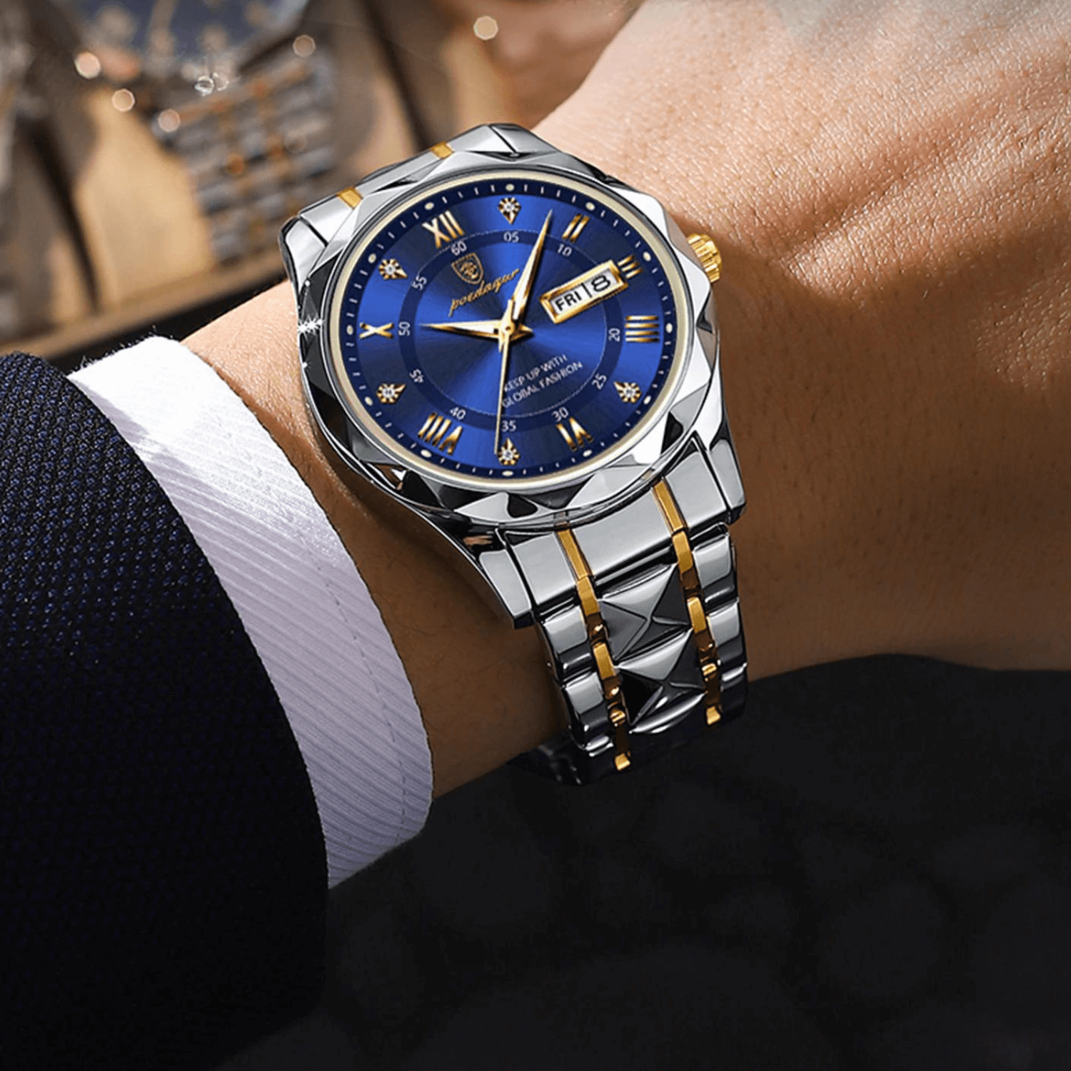 Maqiato | Men's Stainless Steel Watch