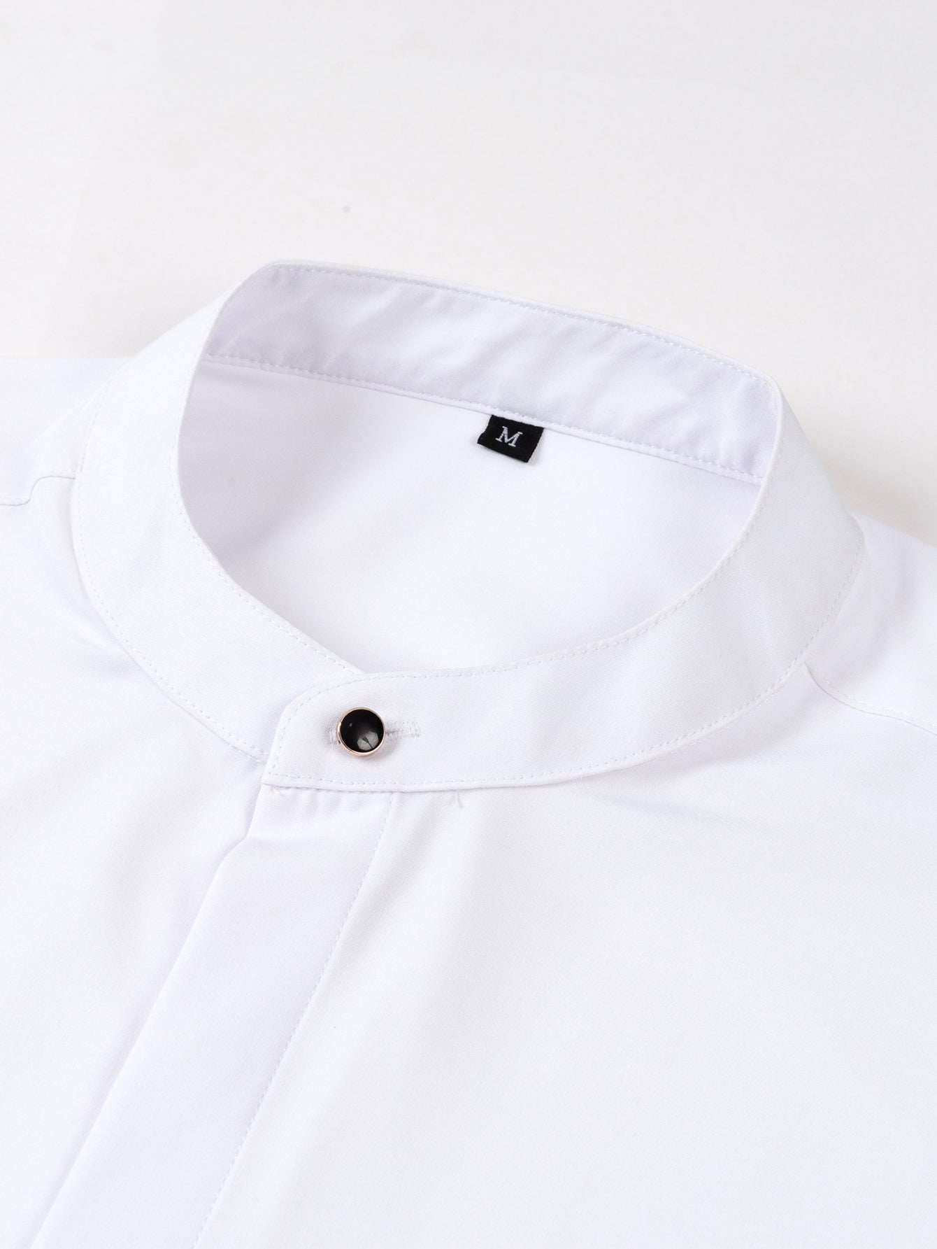 Maqiato | Men's Stand Collar Shirt & Slim Fit Flared Pants Set