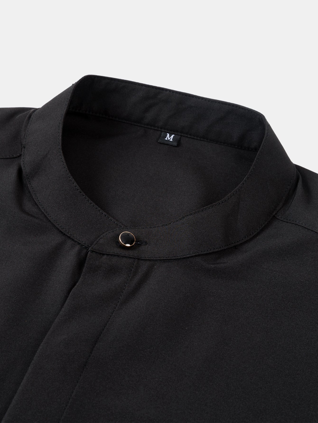 Maqiato | Men's Stand Collar Shirt & Slim Fit Flared Pants Set