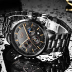 Maqiato | Men's Steel Military Watch