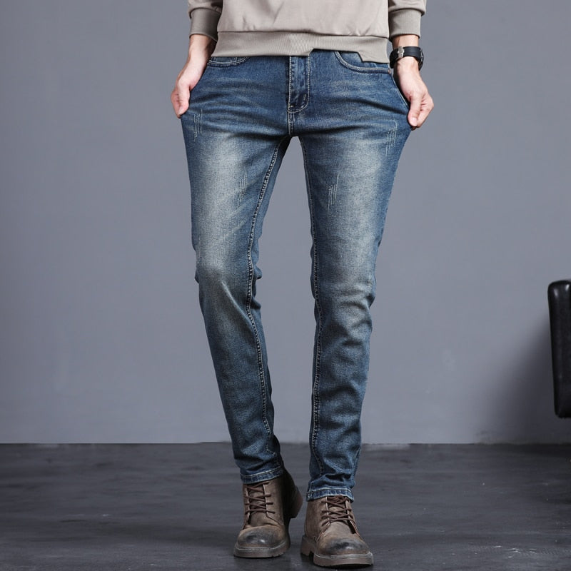 Maqiato | Men's Straight Fit Denim Jeans