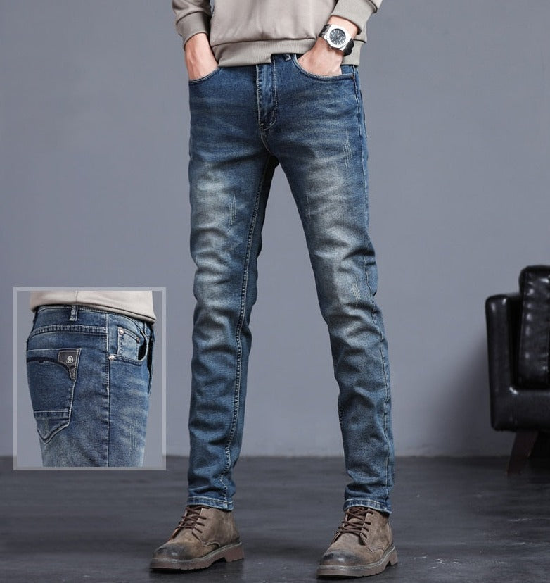 Maqiato | Men's Straight Fit Denim Jeans