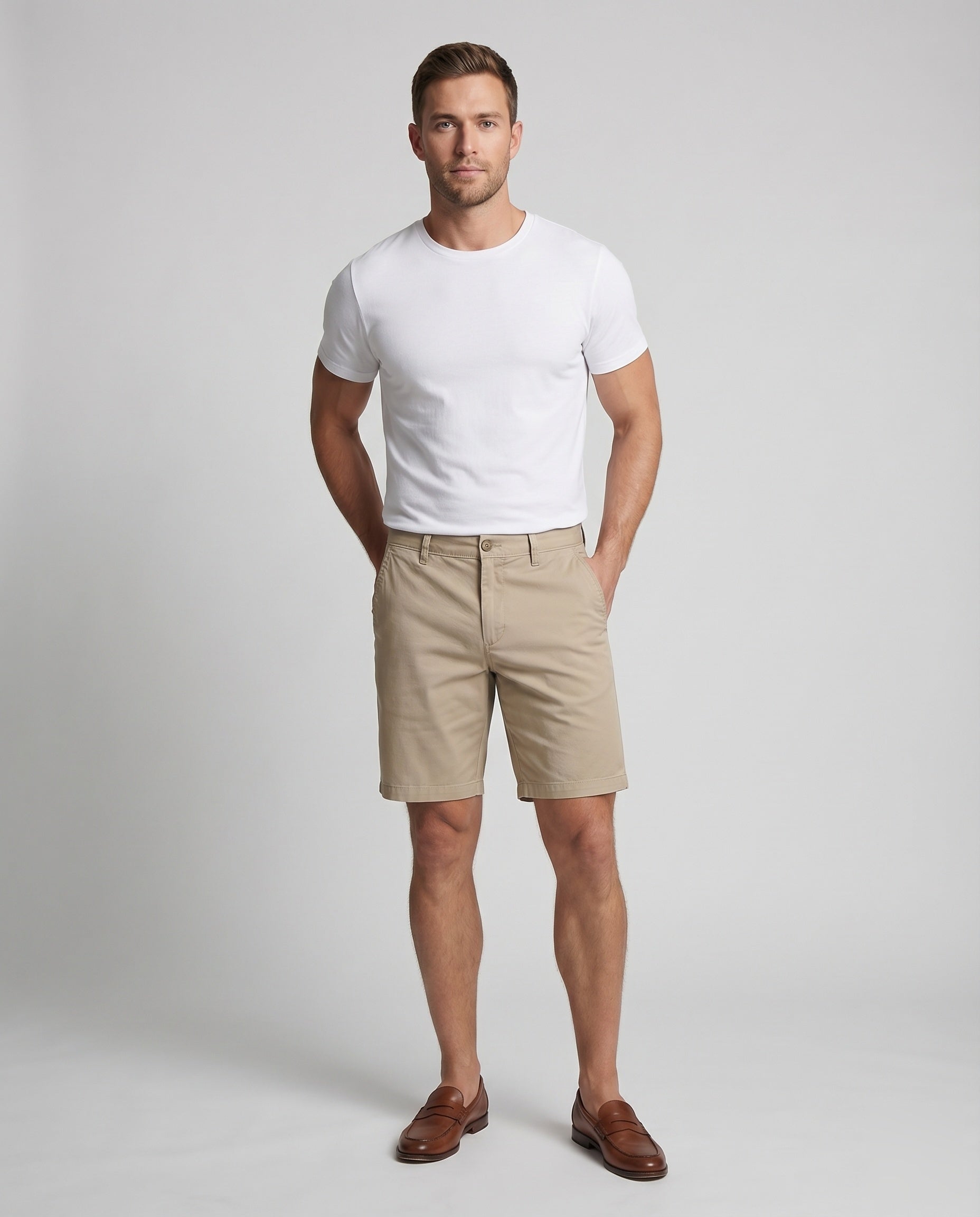 Maqiato | Men's Straight Leg Chino Shorts