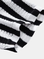 Maqiato | Men's Striped Drop Shoulder Shirt
