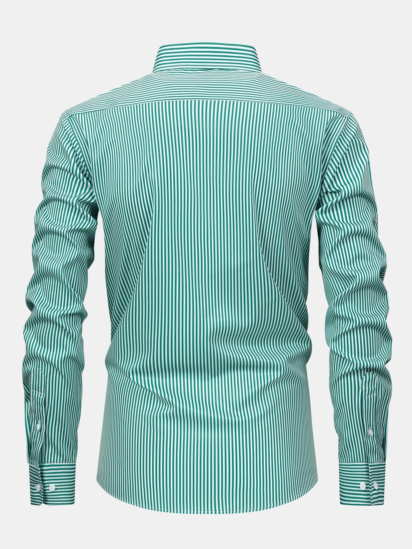 Maqiato | Men's Striped Long Sleeve Button Shirt