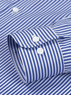 Maqiato | Men's Striped Long Sleeve Button Shirt