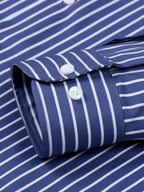 Maqiato | Men's Striped Long Sleeve Button Shirt