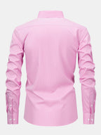 Maqiato | Men's Striped Long Sleeve Button Shirt