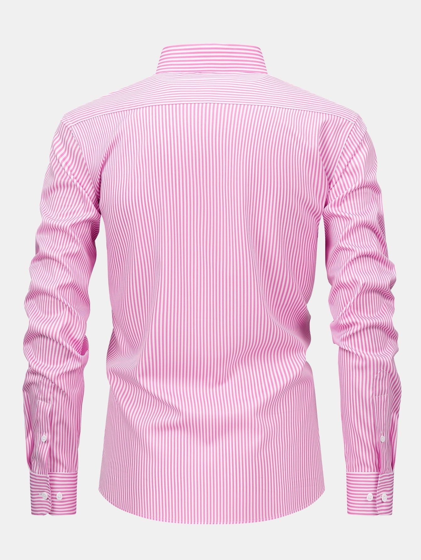 Maqiato | Men's Striped Long Sleeve Button Shirt