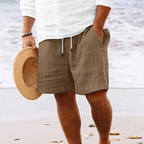 Maqiato | Men's Striped Lounge Shorts