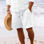 Maqiato | Men's Striped Lounge Shorts